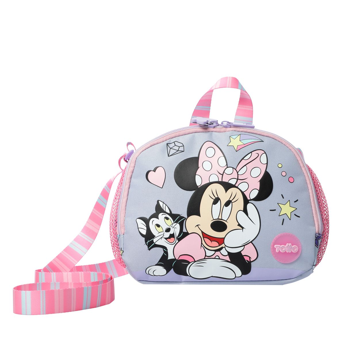 TOTTO - Lonchera con Aislamiento Térmico Minnie  Gris
