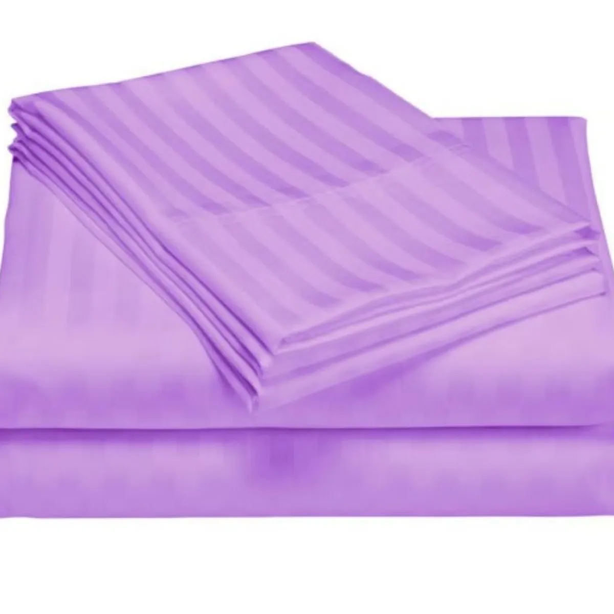 ZHOPI CO - Juego Sabanas Cama KING Color Lila de Lujo