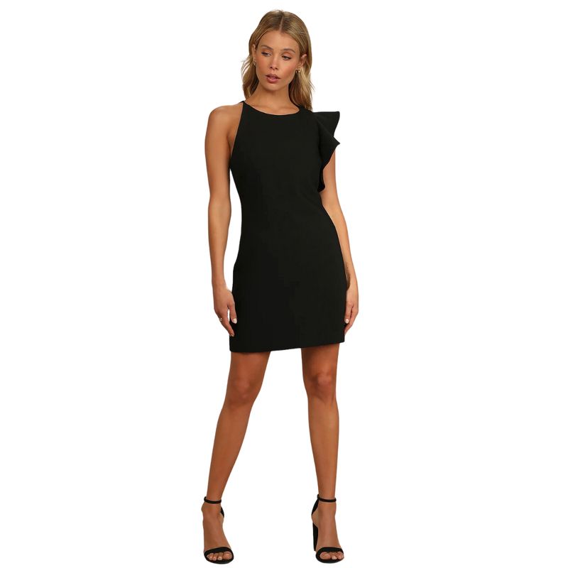 NEGRELI - VESTIDO DE MUJER CEÑIDO AL CUERPO