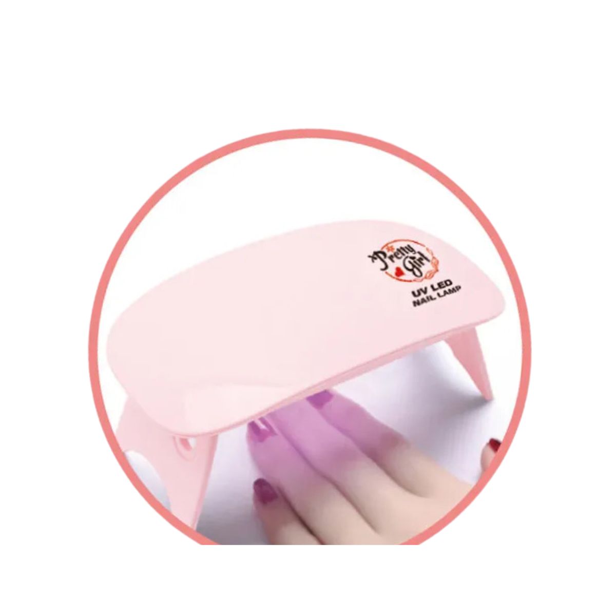 KIDSHOP - Bolso Kit Maquillaje Pinta Uñas Maquina Secante X1248