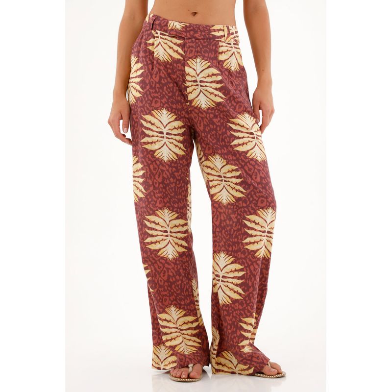 TENNIS - Pantalón clásico estampado para mujer
