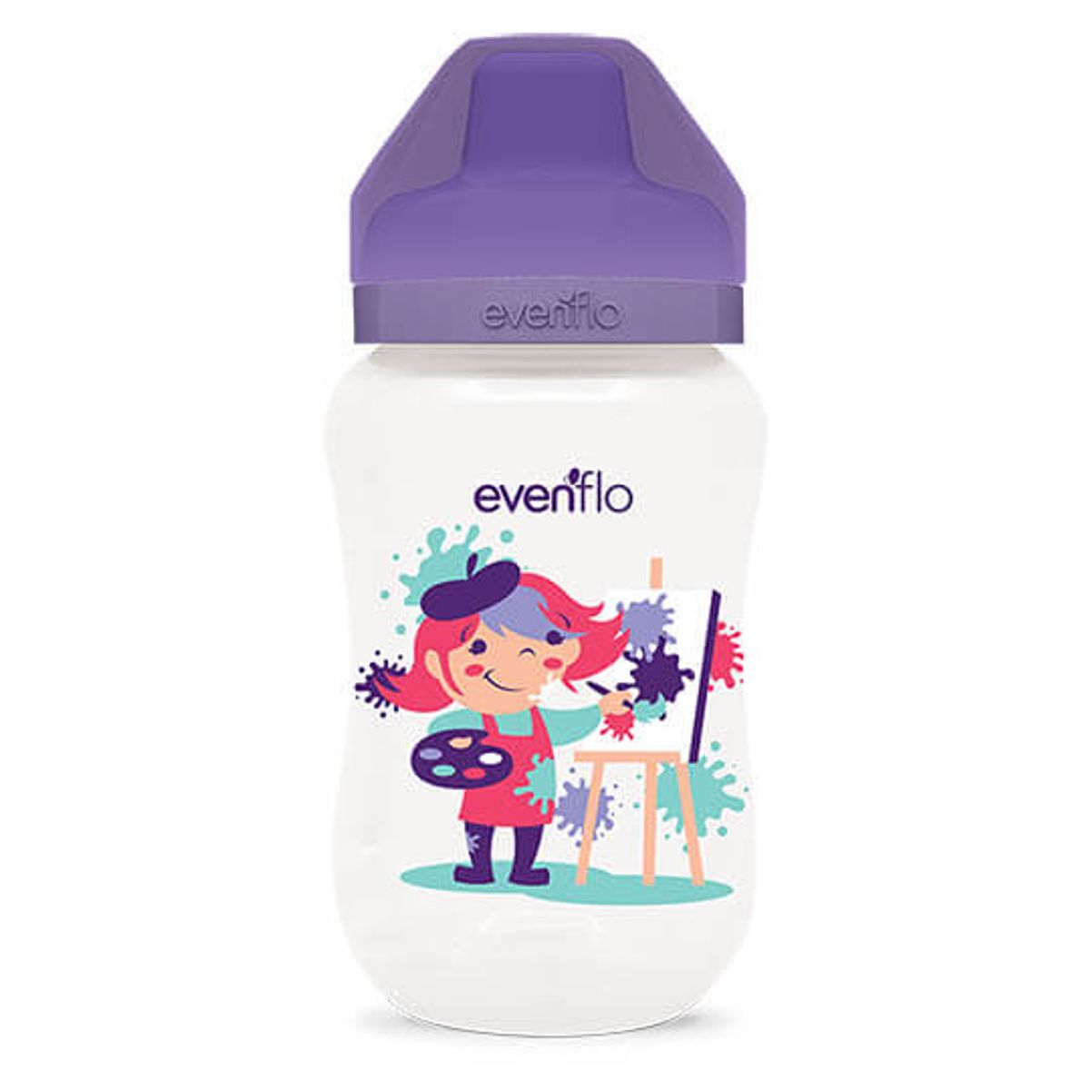 EVENFLO - Vaso Entrenador Boquilla Dura 9 onzas Artista - Evenflo
