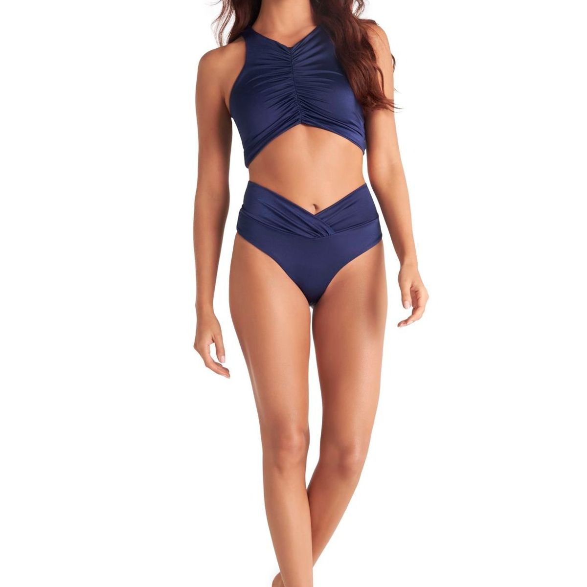 CHAMELA - Top de baño Atlético 43805 Azul