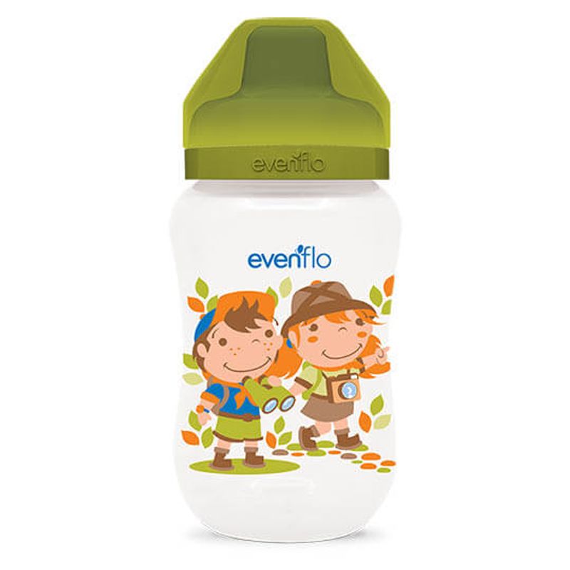 EVENFLO - Vaso Entrenador Boquilla Dura 9 onzas Exploradores- Evenflo