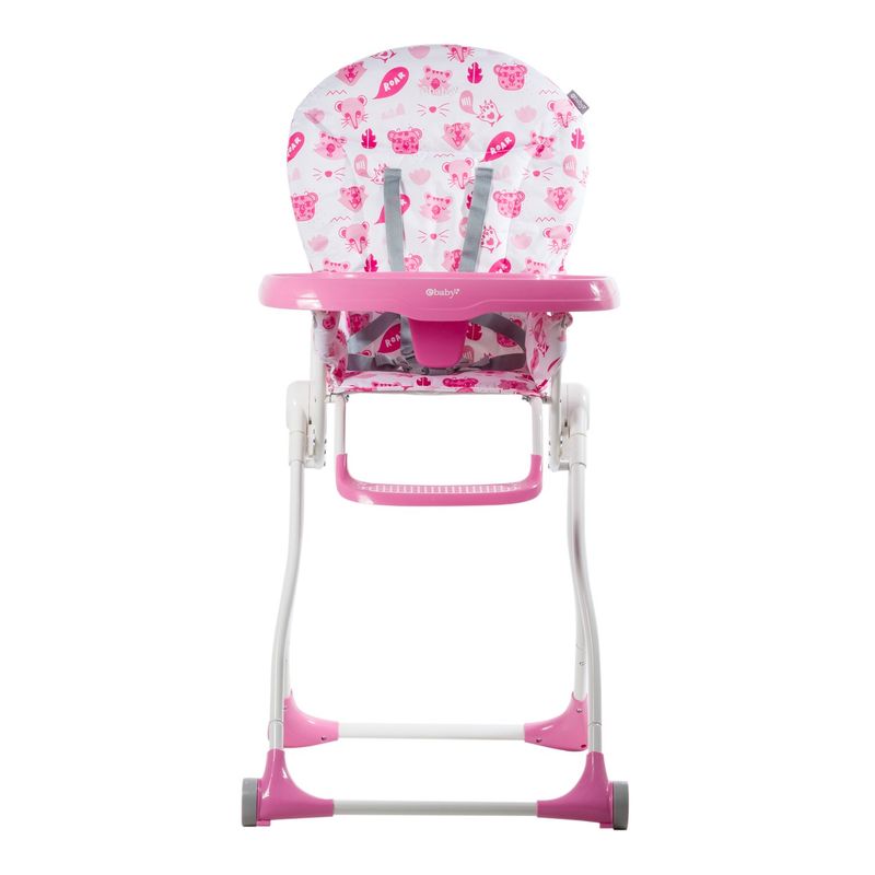 EBABY - Silla comedor ZAZI- EB607 Rosa