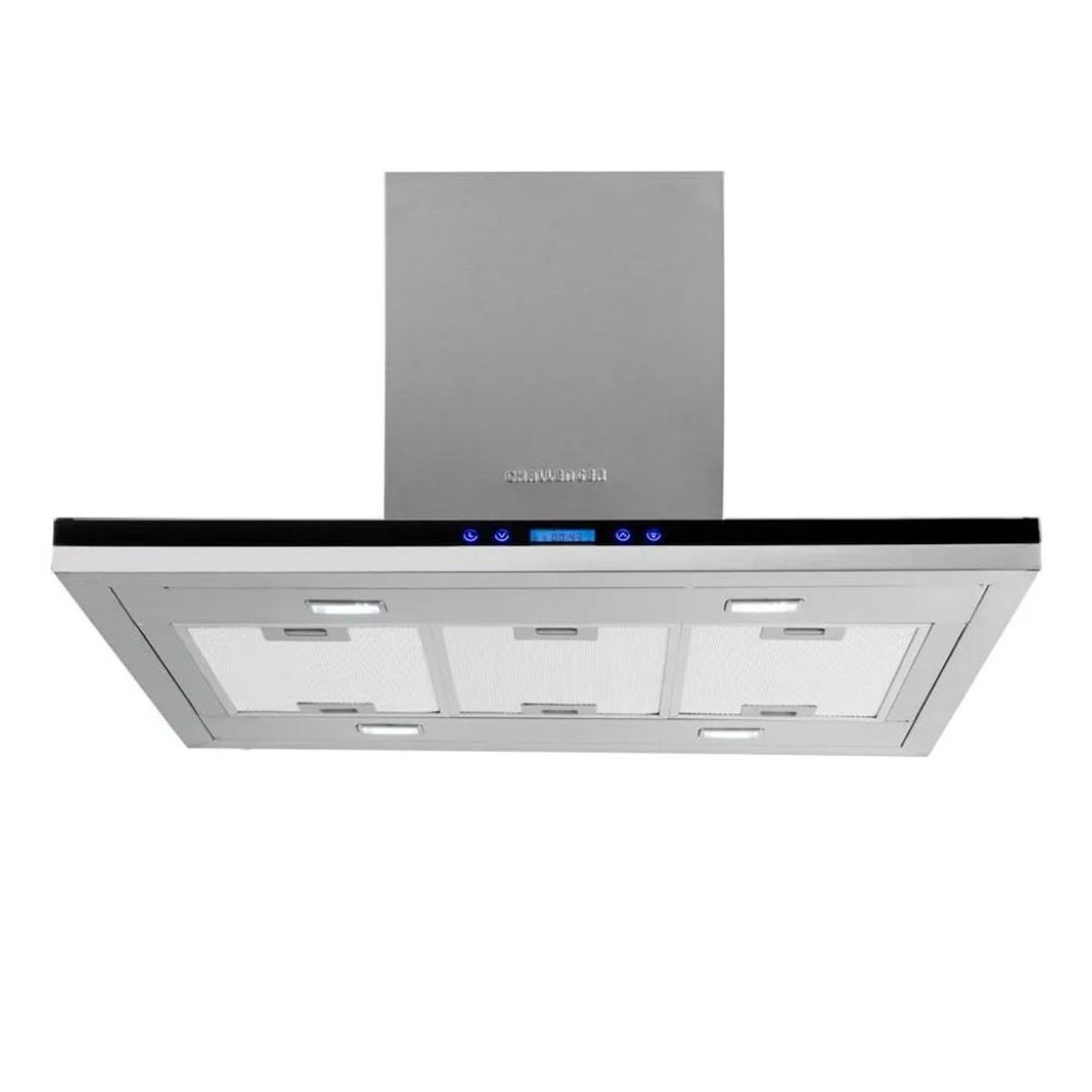 CHALLENGER - Campana Extractora CHALLENGER 90 cm Isla CX-4993 Gris