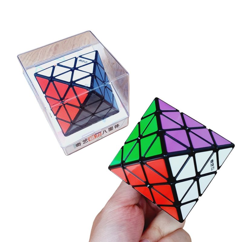 QIYI - Cubo Rubik Fto Octaedro Magnético Qiyi Face Turning Negro