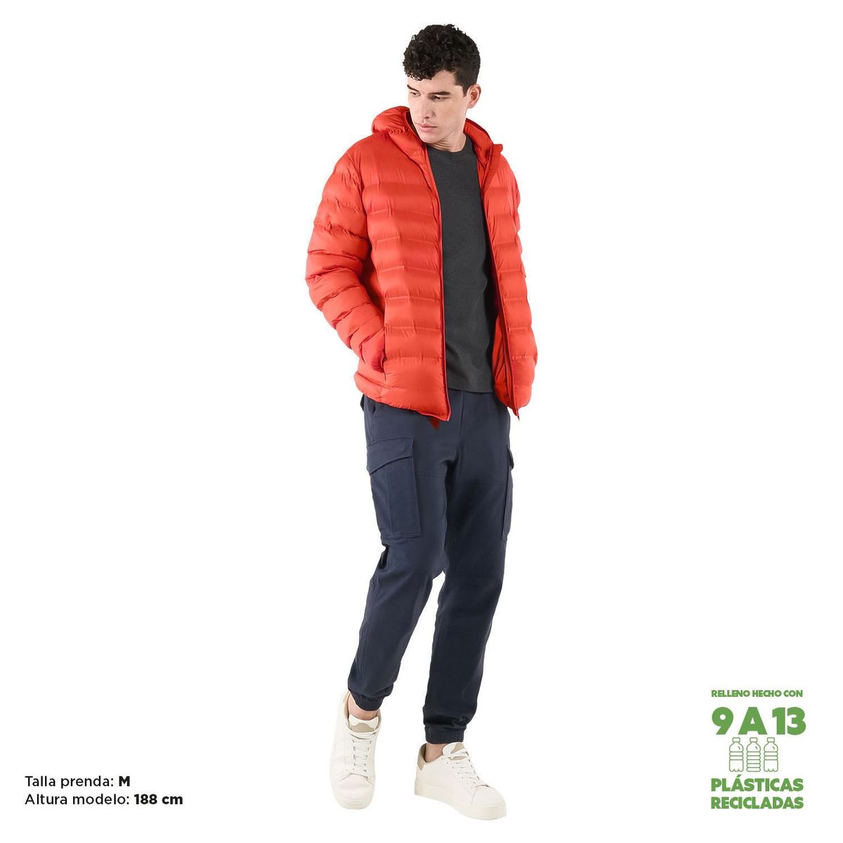 TOTTO - Chaqueta para Hombre Colormen Pro Roja
