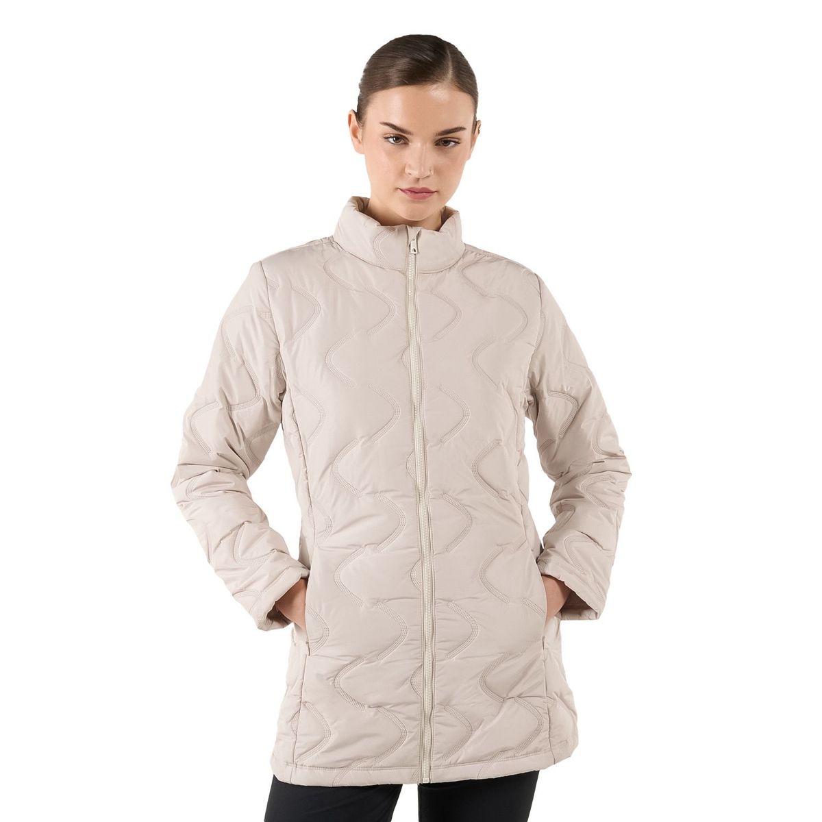 TOTTO - Chaqueta para Mujer Lucky Woman Beige
