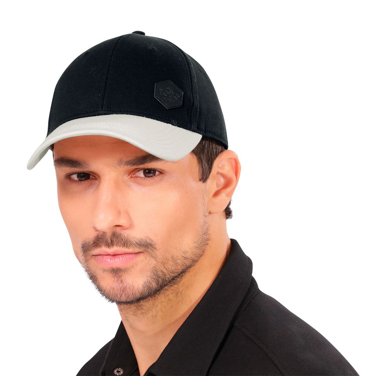 TOTTO - Gorra Beisbolera Melky con Filtro UV Negra/Gris
