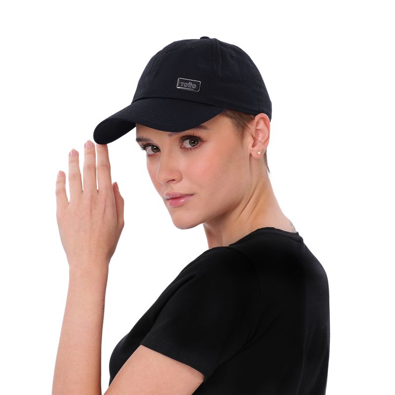 TOTTO - Gorra Beisbolera Para Mujer Totto Forsitia Negra