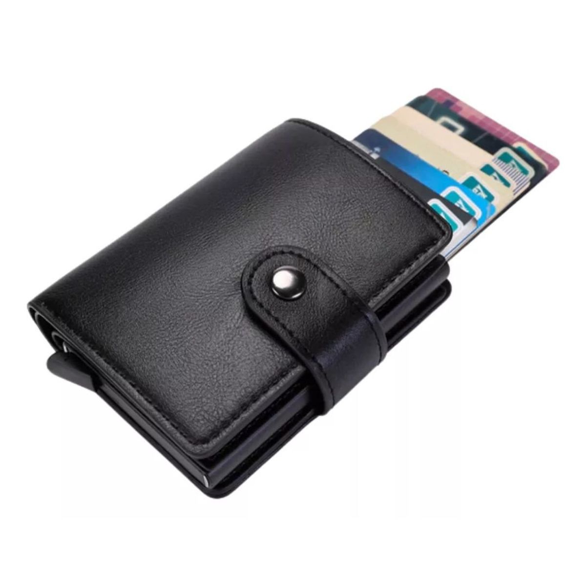 MAZUGI - Tarjetero Billetera Organizador Acceso Rápido A Tus Tarjetas