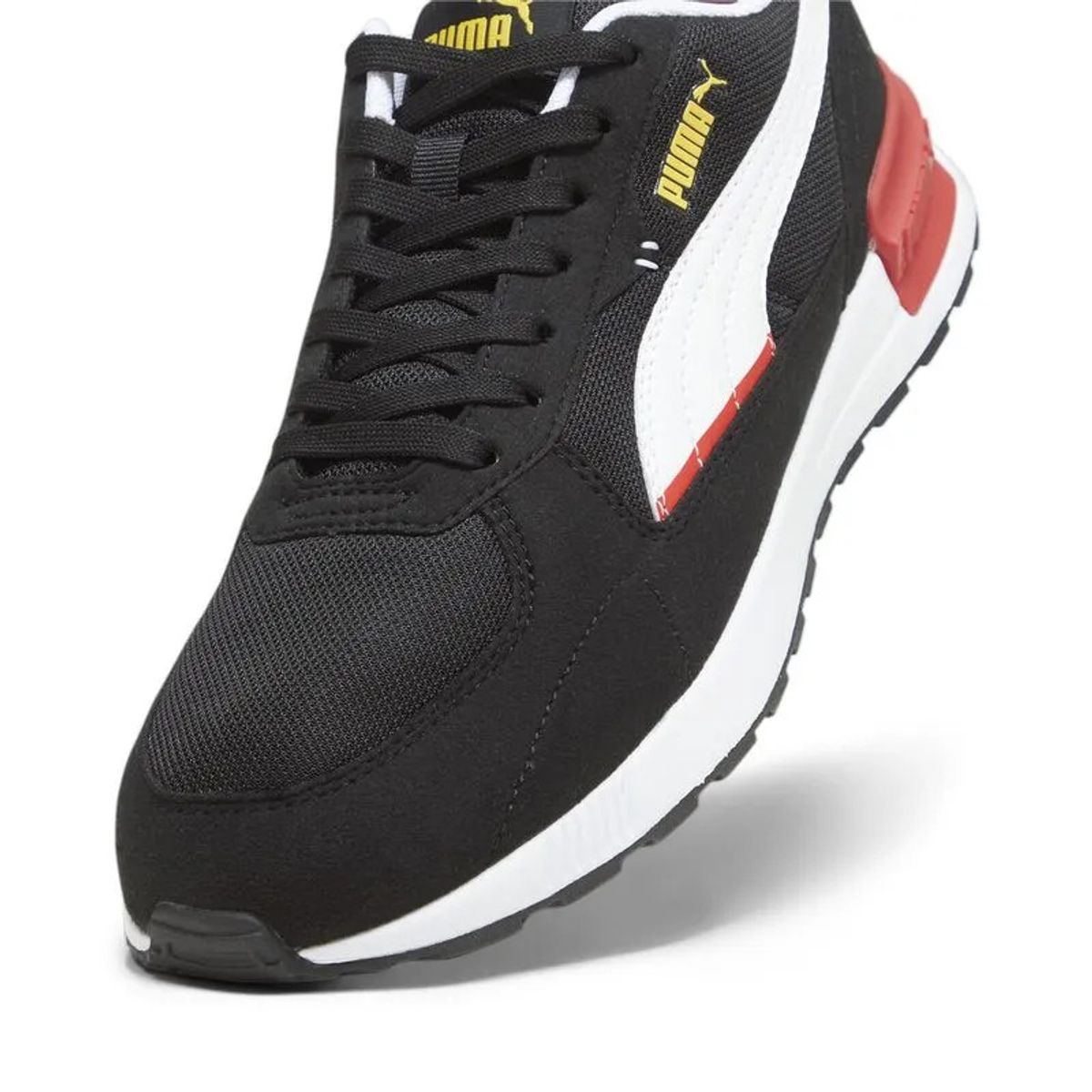 PUMA - Tenis Puma Hombre Bajo Negro Graviton