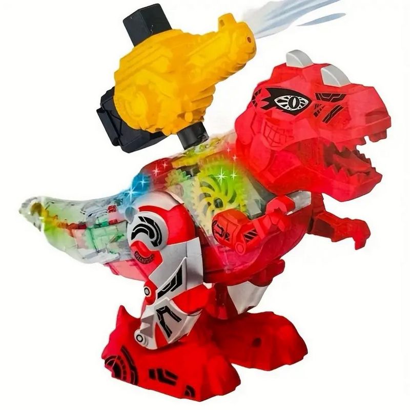 GENERICO - Robot Tiranosaurio Dino Rex Luz Sonido Movimiento Proyector