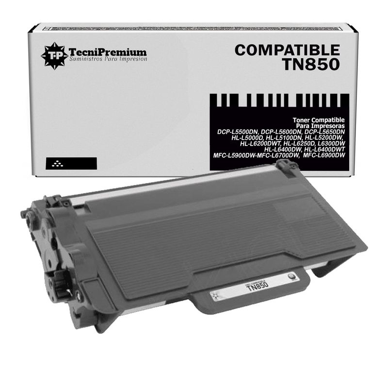 GENERICO - Toner Compatible Con Brother TN850 Hl-l5000d L5100dn L5200dw