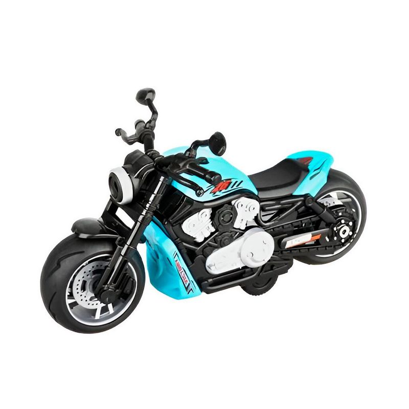 GENERICO - Moto Deportiva Coleccionable Juguete Niños Luces Sonido