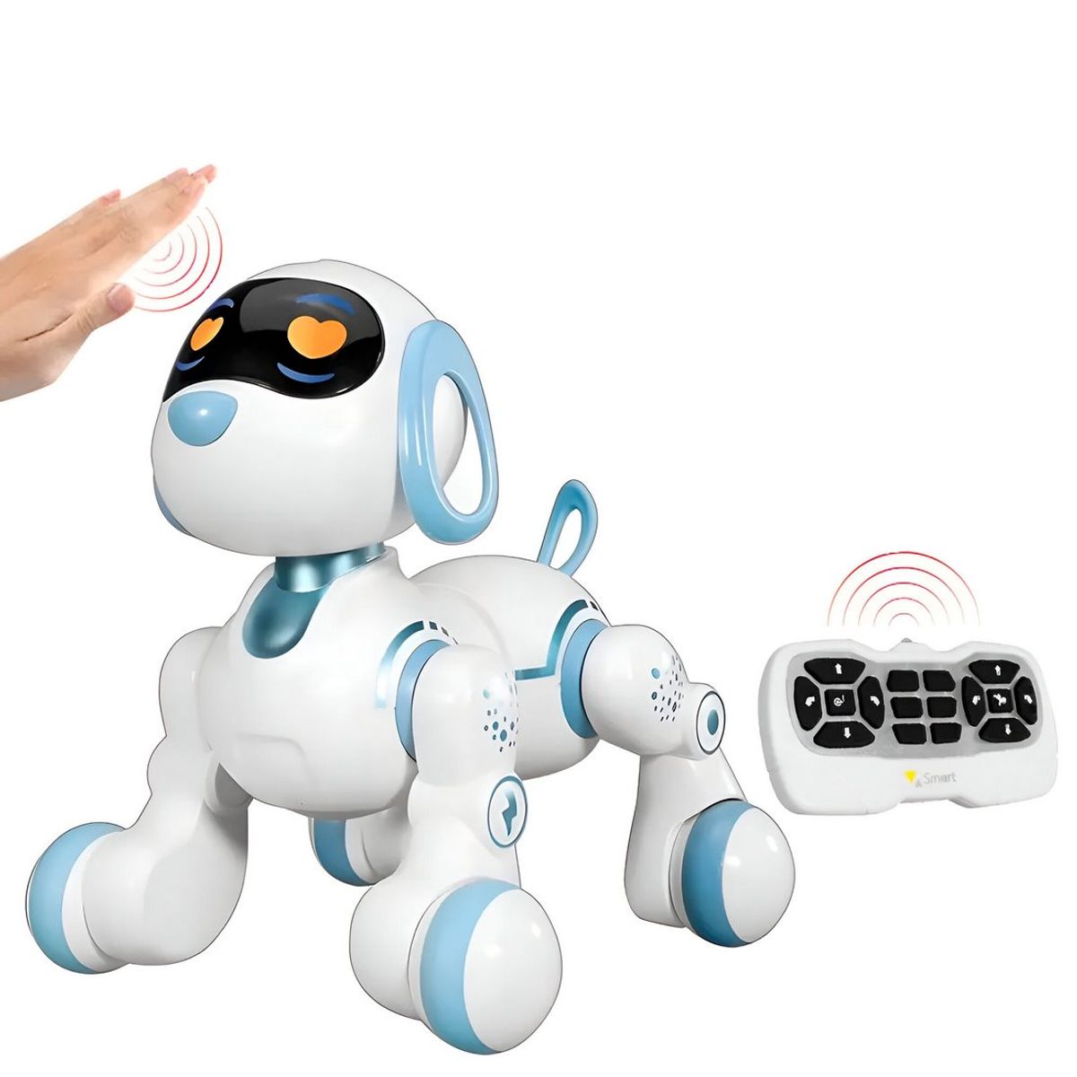 GENERICO - Perro Robot Inteligente A Control Remoto Recargable Juguete