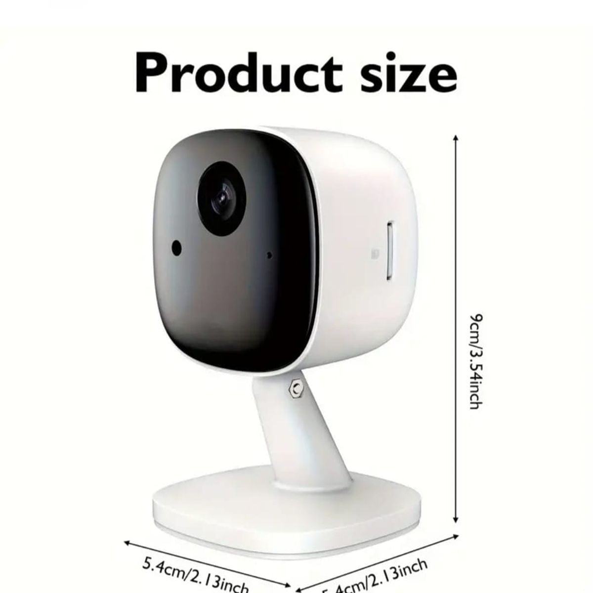 GENERICO - Camara de Seguridad Inalambrica Wifi Microfono Altavoz