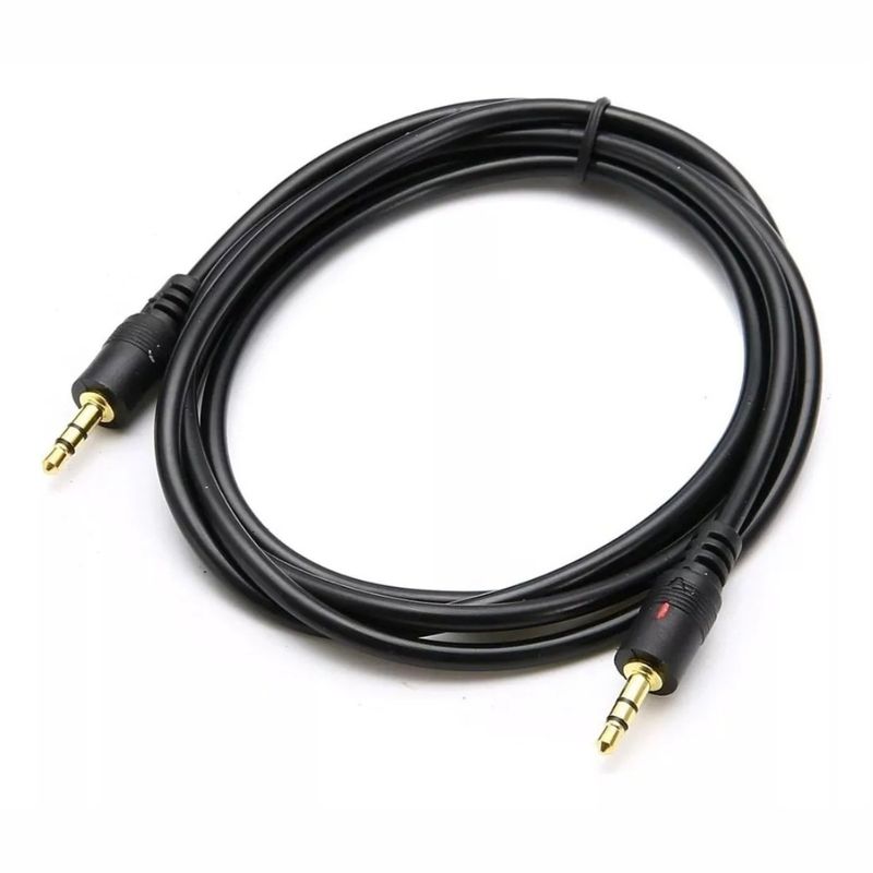 GENERICO - Cable Auxiliar De Audio Estéreo Plug 3.5mm 1x1 De 3.0 Metros
