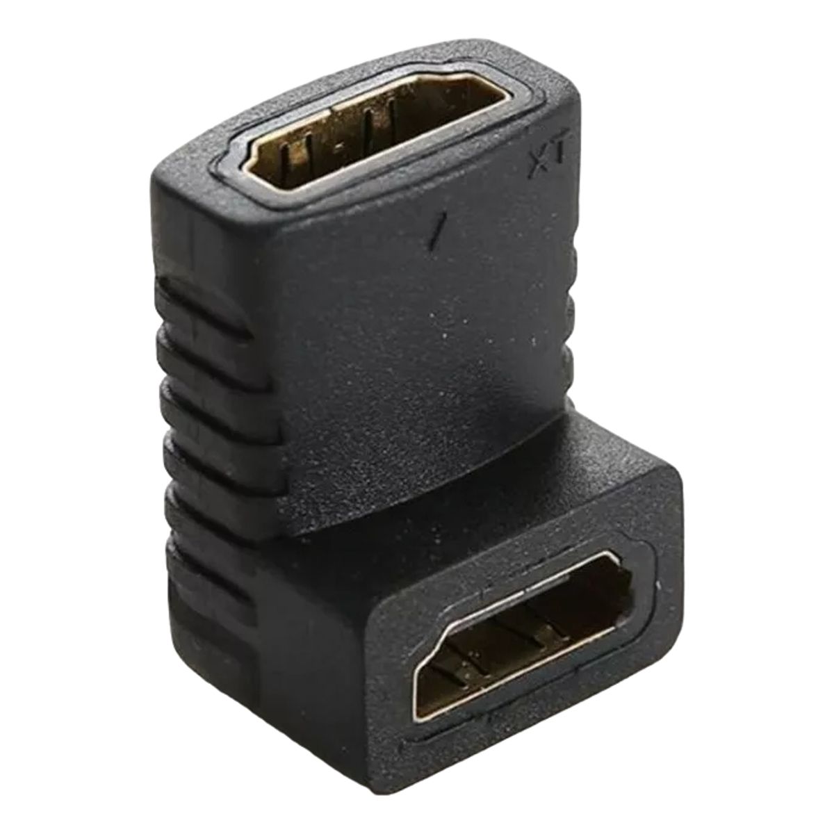 GENERICO - Unión Hdmi Hembra A Hembra L Codo Curva Hd Adaptador