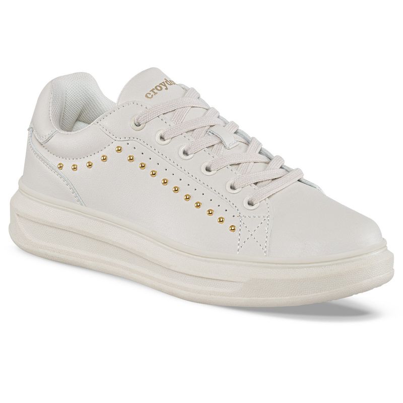 CROYDON - Tenis Clopper Beige para Mujer Croydon
