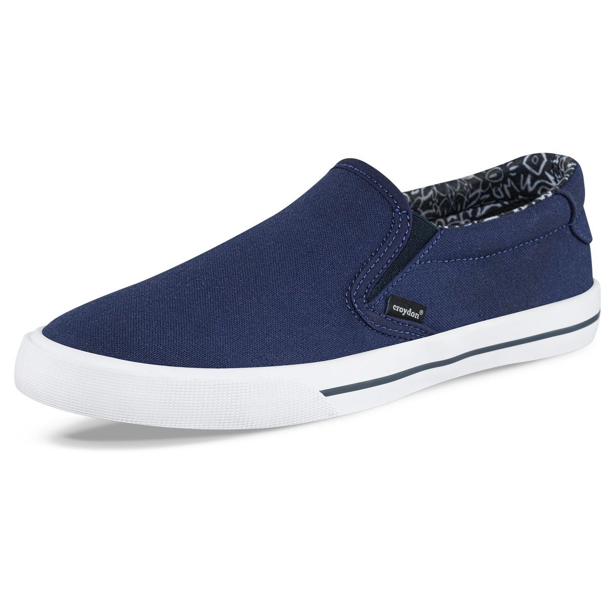CROYDON - Tenis Casuales Rong Azul Croydon para Hombre