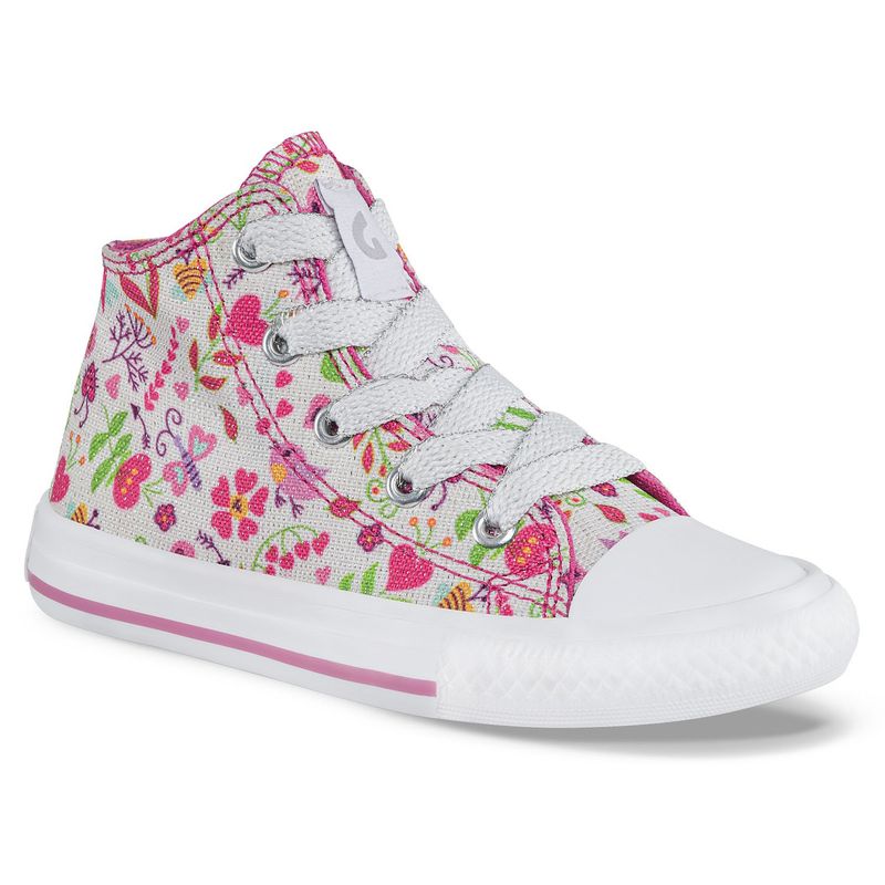 LOS GOMOSOS - Tenis Casuales Takada Alto Fucsia para Niña Los Gomosos