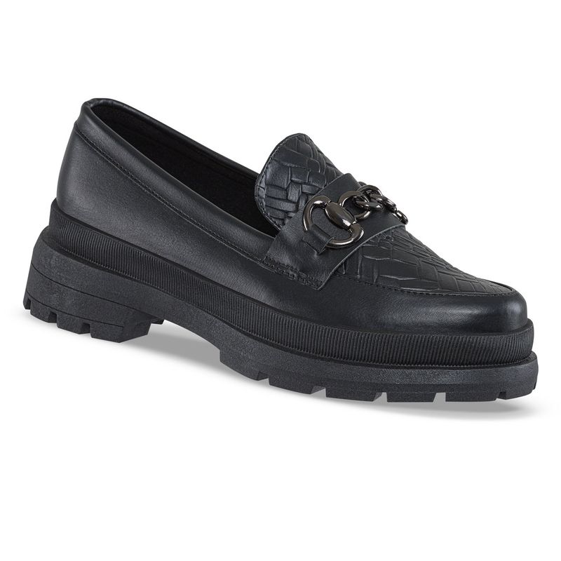 CROYDON - Mocasines Vilma Negro para Mujer Croydon