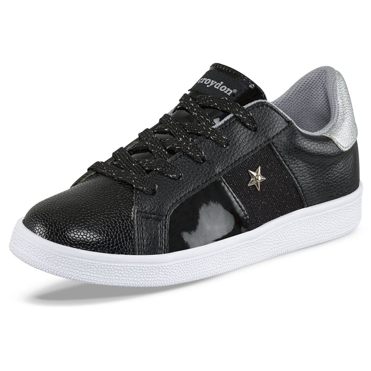 CROYDON - Tenis Casuales Rhonda Negro Croydon para Niña