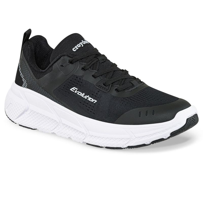 CROYDON - Tenis Running Sanol Negro para Hombre Croydon