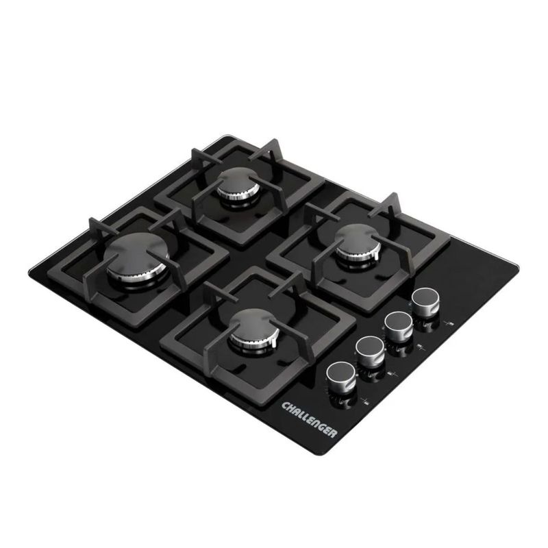 CHALLENGER - Estufa CHALLENGER 60 cm 4 Puestos Gas Natural SQ 6759 AE