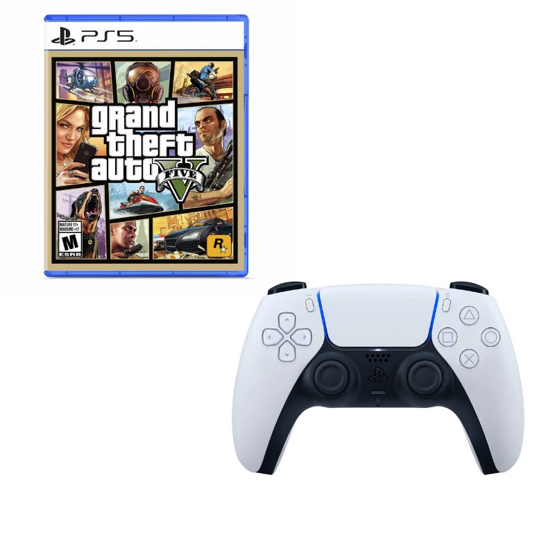PLAYSTATION - Control Playstation 5 Blanco Con Juego Final Fantasy XVI Ps5