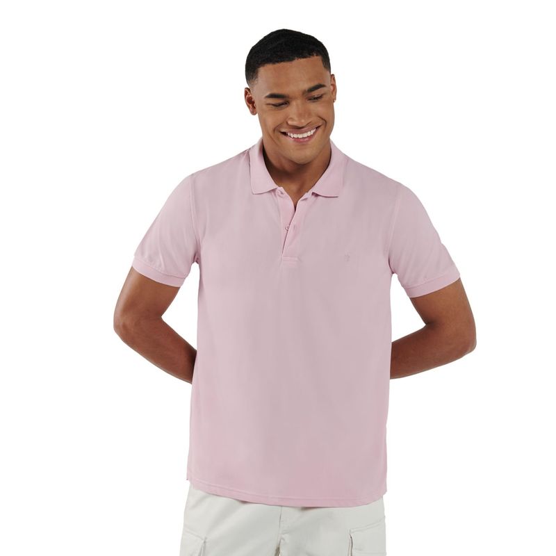 TOTTO - Camisa Polo Mason Rosada Hombre Totto