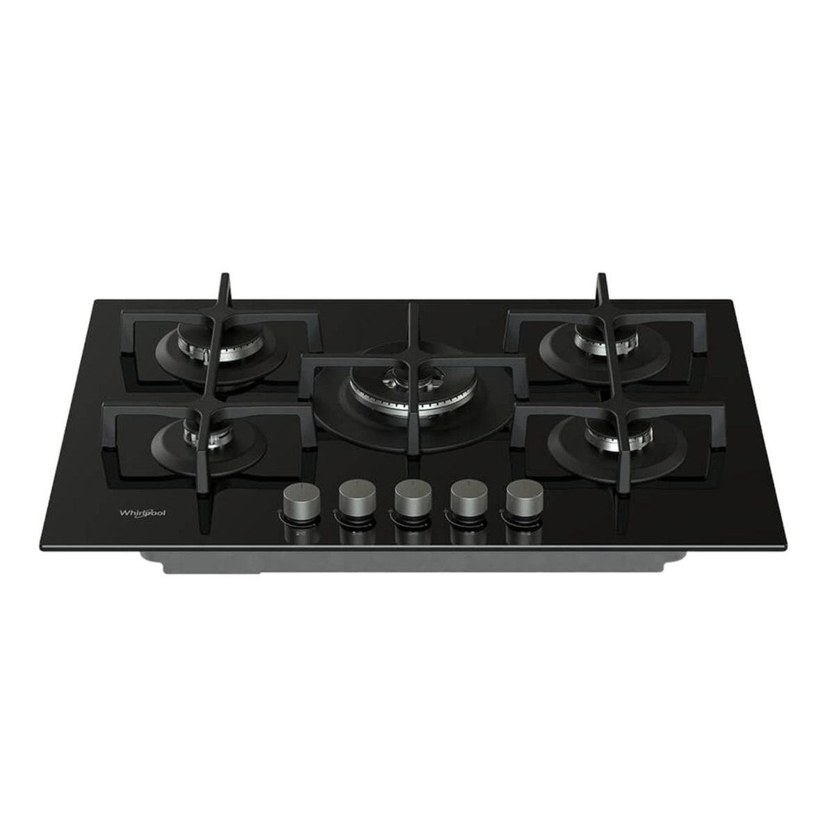 WHIRLPOOL - Estufa WHIRLPOOL 73 cm 5 Puestos Gas Natural 220V GOA7523NB