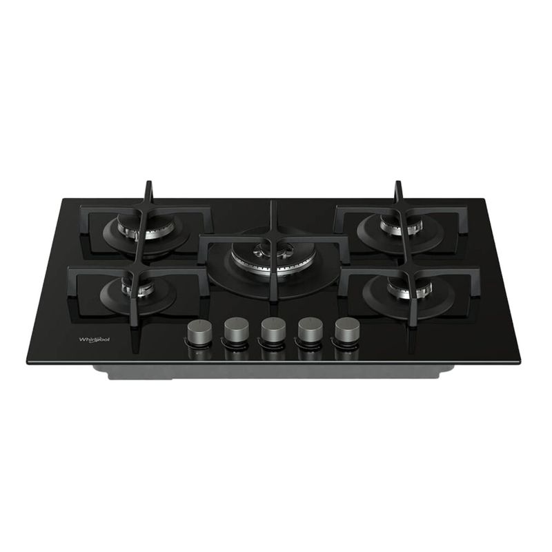 WHIRLPOOL - Estufa WHIRLPOOL 73 cm 5 Puestos Gas Natural 220V GOA7523NB