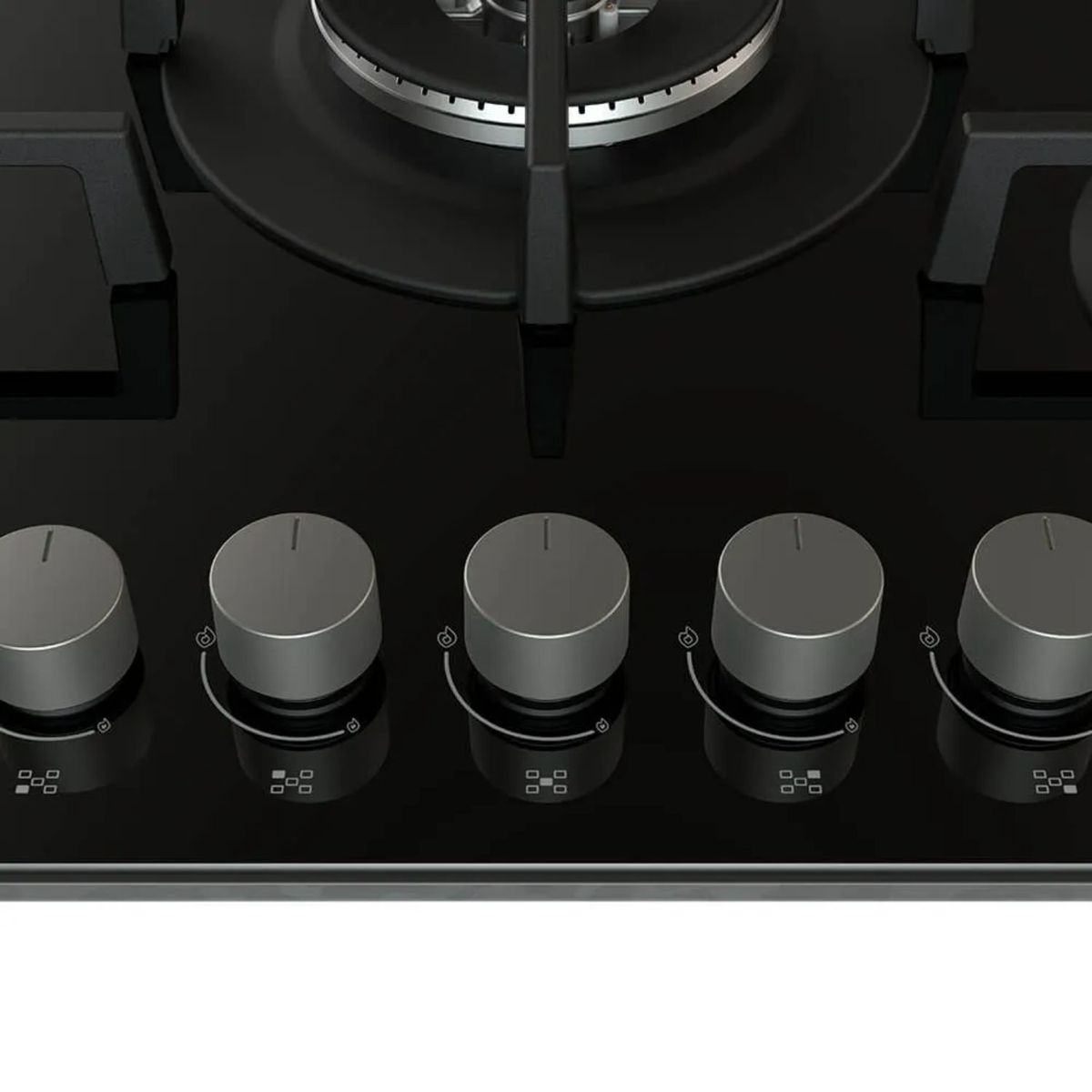 WHIRLPOOL - Estufa WHIRLPOOL 73 cm 5 Puestos Gas Natural 220V GOA7523NB