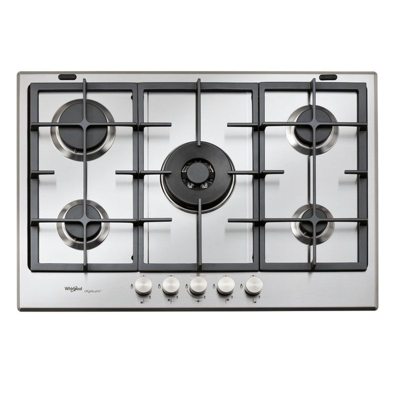 WHIRLPOOL - Estufa WHIRLPOOL 73 cm 5 Puestos Gas Natural AKT790IXL