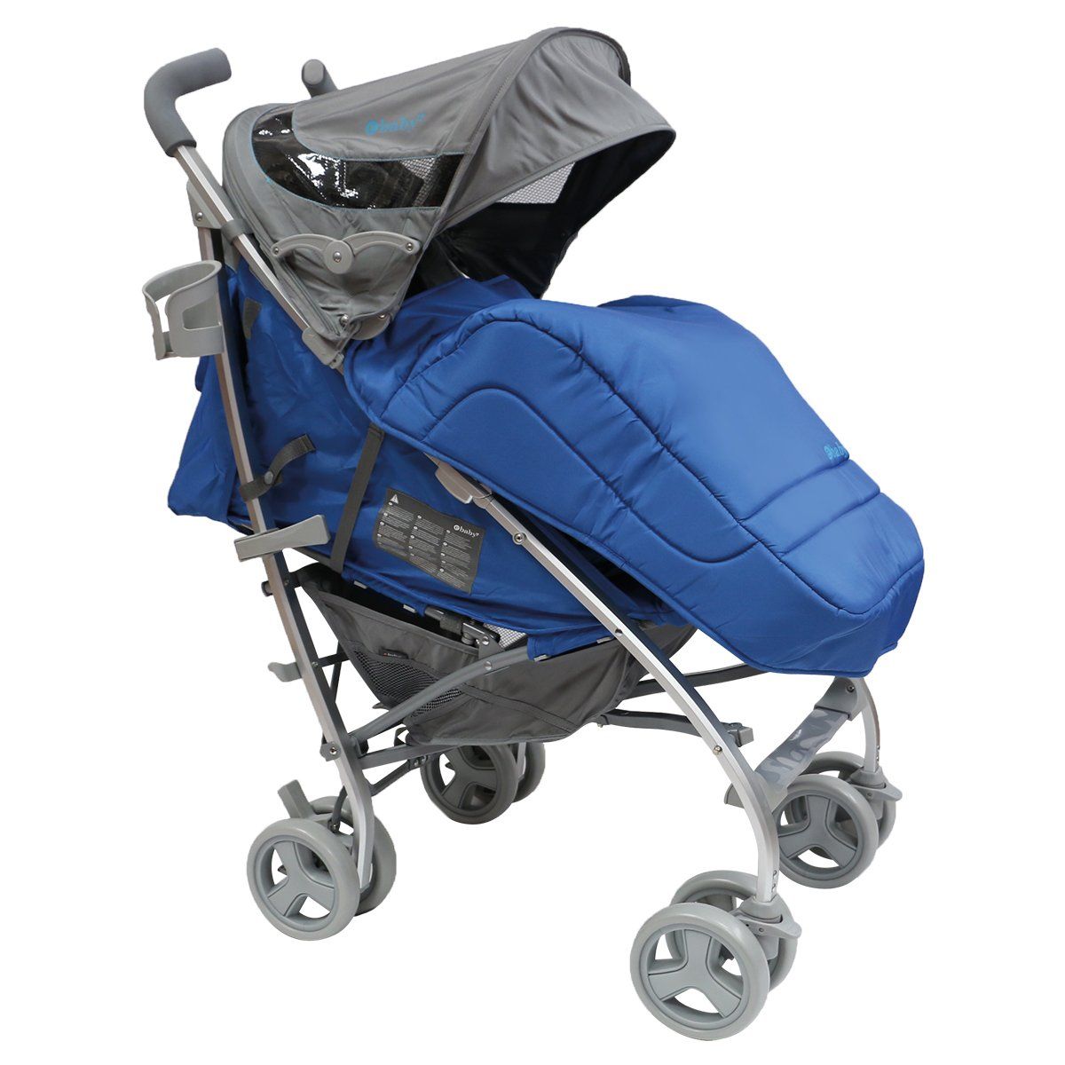 EBABY - Coche paseador estilo bastón VAYO EB2056 AZUL