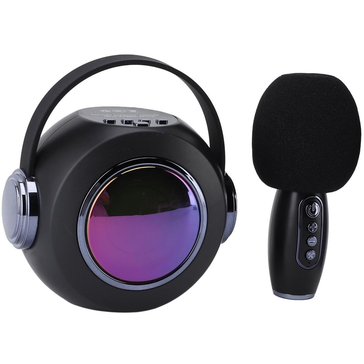 ONE PIXEL - Parlante Portátil Bluetooth Karaoke Mini Con Micrófono Inalambrico