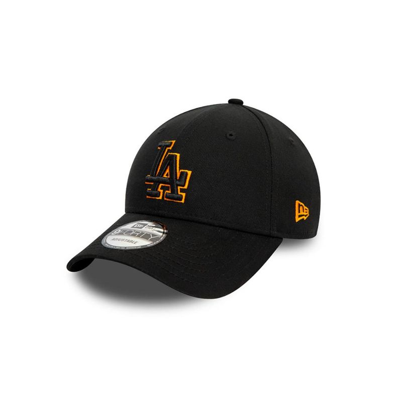 NEW ERA - Gorra New Era Los Angeles Dodgers 9Forty Outline Logo-Negro