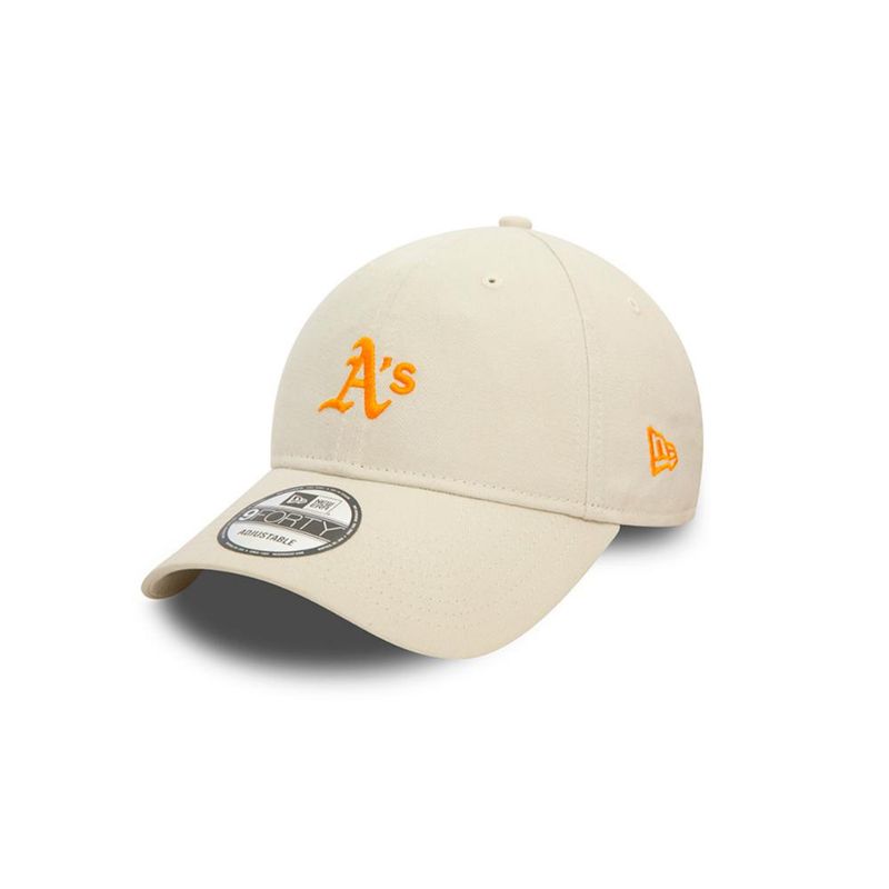 NEW ERA - Gorra New Era Oakland Athletics 9Forty Washed-Beige