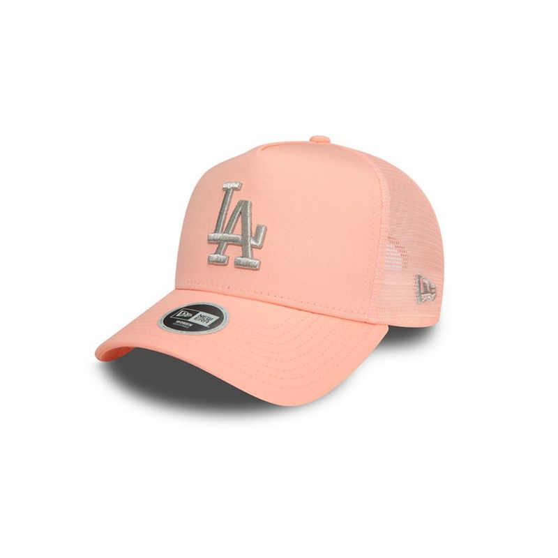 NEW ERA - Gorra New Era Los Angeles Dodgers 9Forty Metallic Logo-Rosa