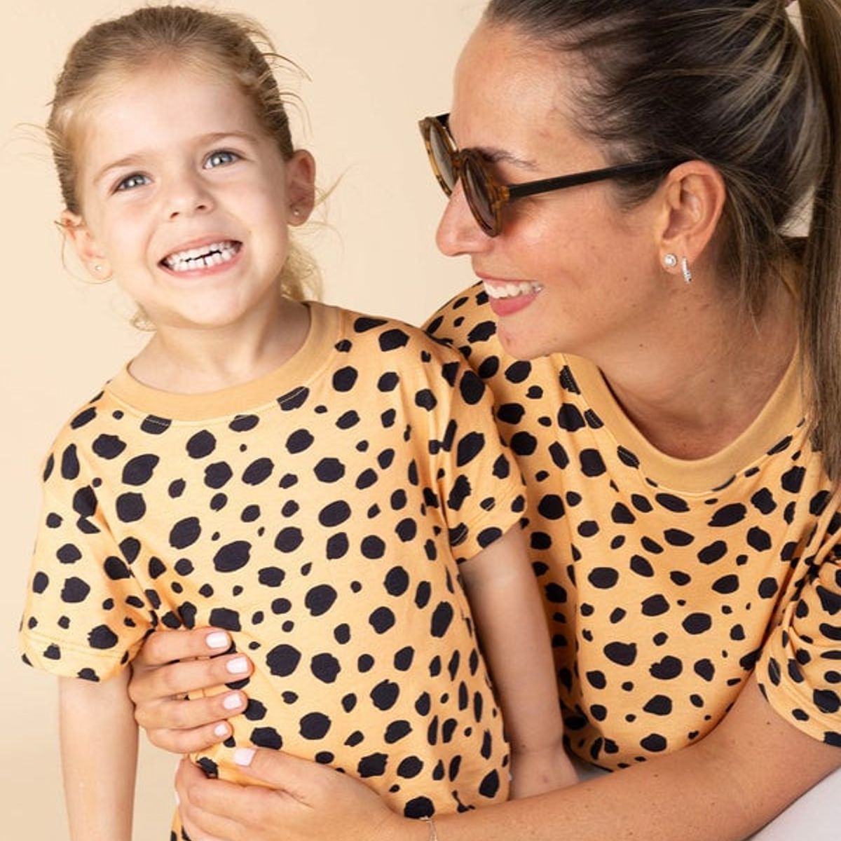 DOSOJOS - Camiseta animal print unisex para niños en algodón peruano