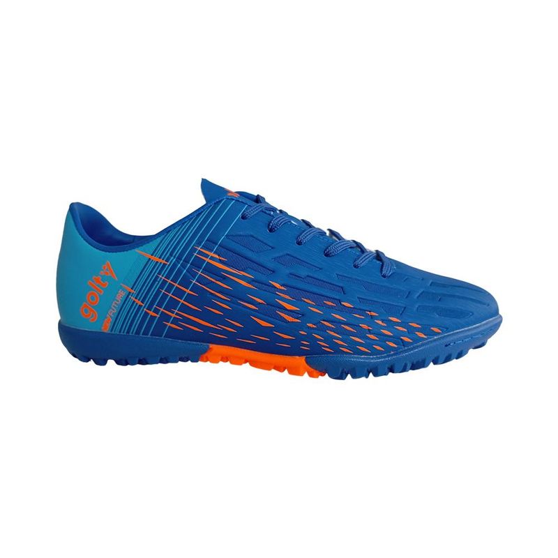 GOLTY - Zapatillas Golty Turf Pro New Future-Azul/Naranja