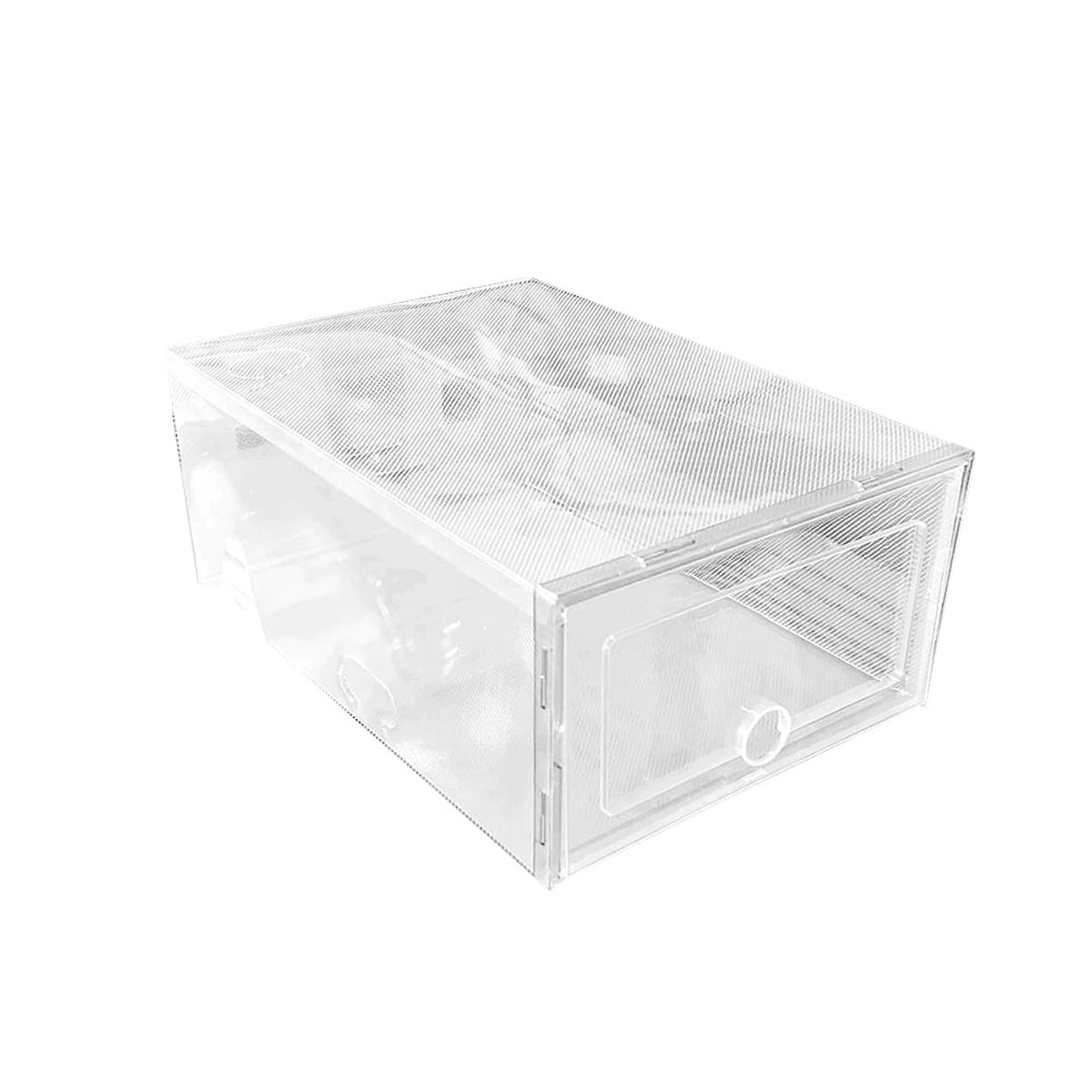 STAY ELIT - CAJAS TRANSPARENTES ORGANIZADORAS DE ZAPATOS 12 PIEZAS