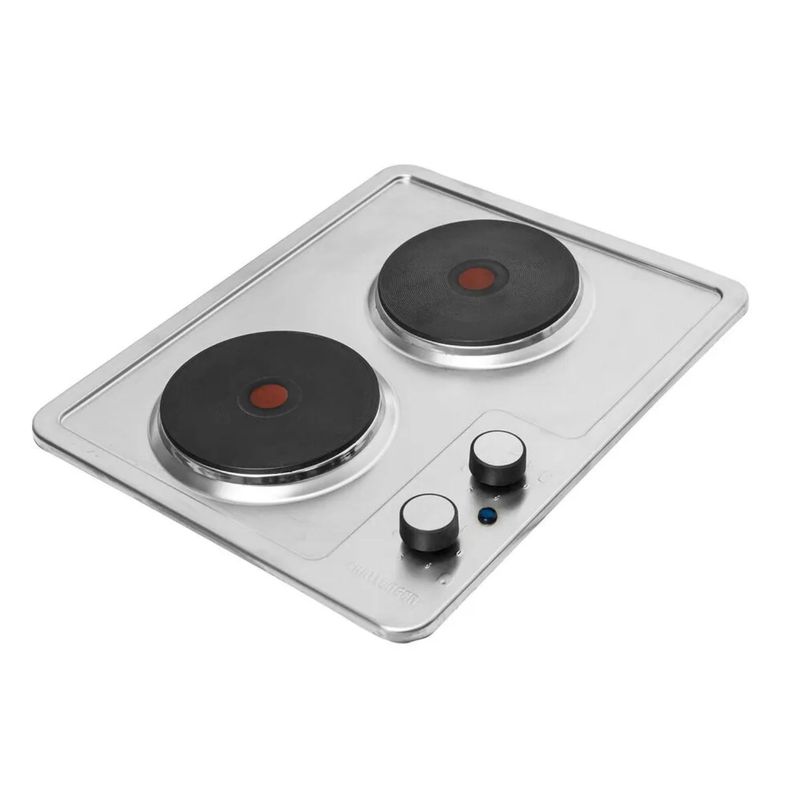 CHALLENGER - Estufa CHALLENGER 35 cm 2 Puestos Electrica SP 6272 Gris