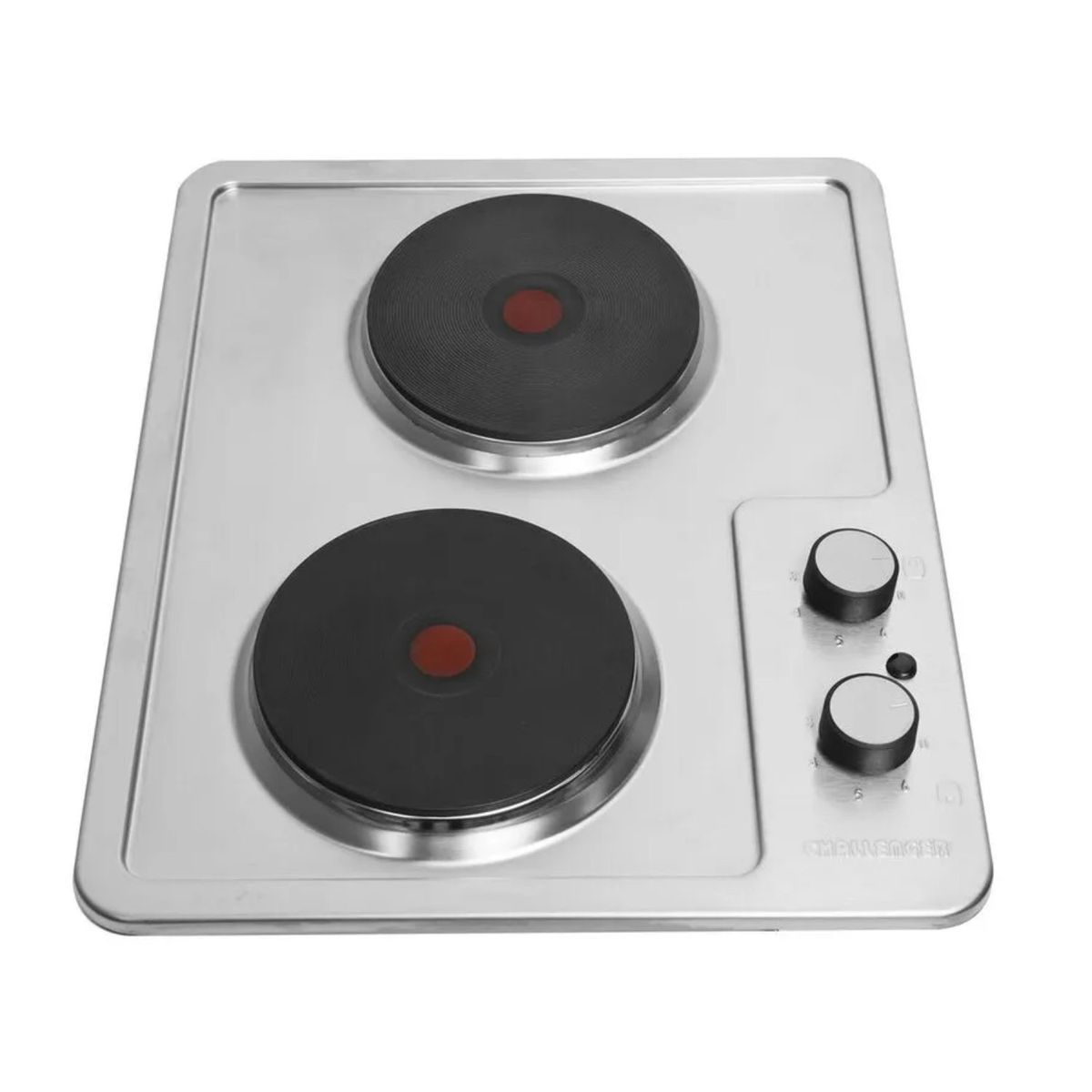 CHALLENGER - Estufa CHALLENGER 35 cm 2 Puestos Electrica SP 6272 Gris