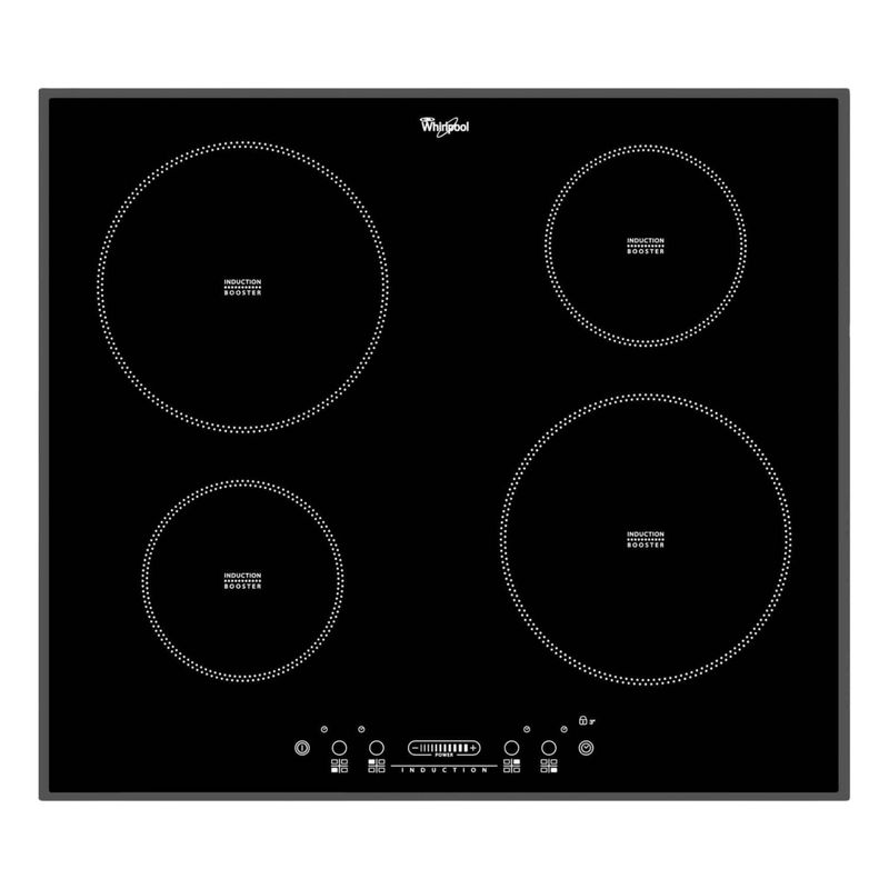 WHIRLPOOL - Estufa Induccion WHIRLPOOL 58cm 4 Puestos ACM806BA Negro