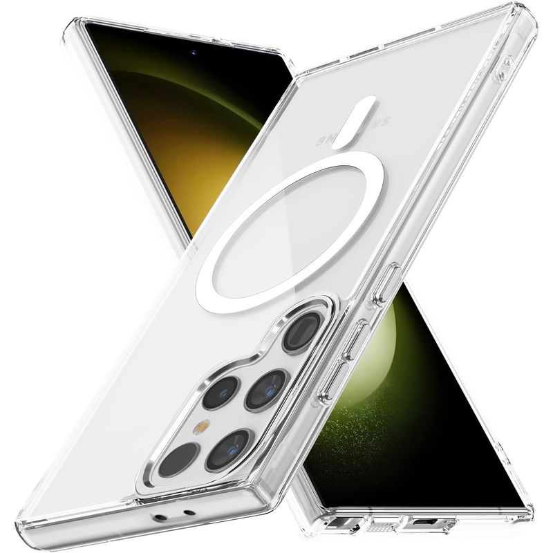 SPACE - Estuche Acrilico Space Pro Magsafe Compatible con Samsung S23 Ultra