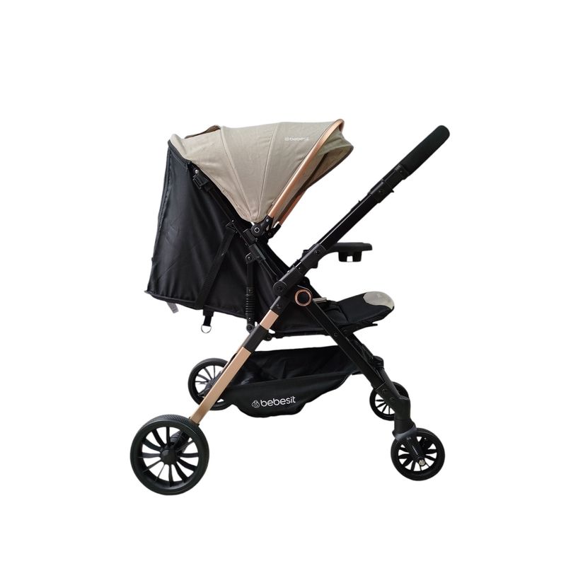 BEBESIT - Coche Reversible Para Bebé City Bebesit Beige
